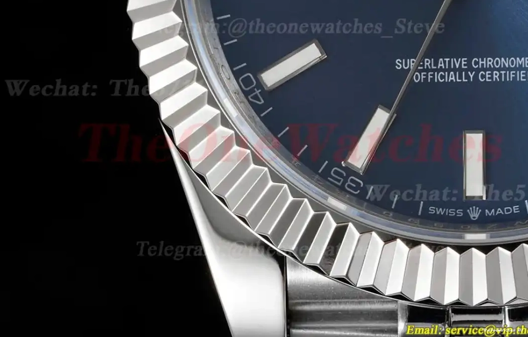 Stk Blue DIW Jubilee 41mm Datejust A3235 SS SS  904L 0506